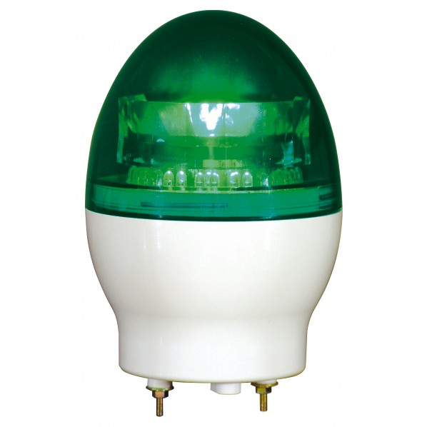 日動工業 中型LED回転灯 ニコフラッシュ VL11F-100NPG 1点