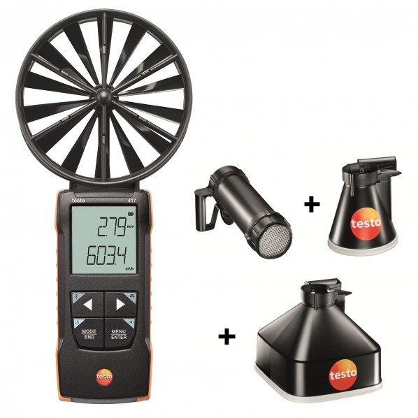 ※法人専用品※テストー testo 417 ファンネルセット2 0563 2417 1台|DIY FACTORY ONLINE SHOP