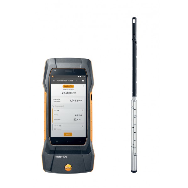 テストーtesto400 + 熱線式風速プローブTD20-400-07