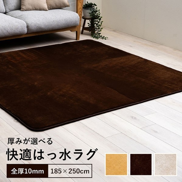 イケヒコ・コーポレーション ウード 185×250×0.1cm ブラウン 1281291061303 1個