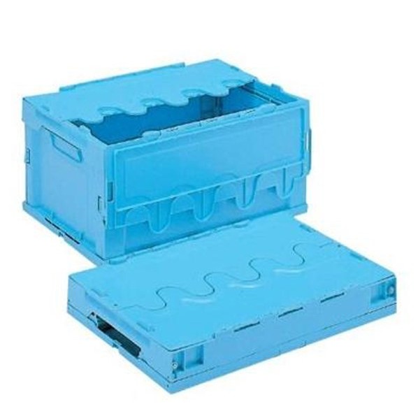 岐阜プラスチック工業 折りたたみコンテナー ブルー CF-S41A B