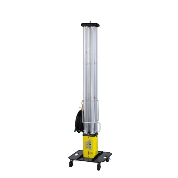 ハタヤ 除菌ともし火続きもの ロングライトスタンド4灯印字機 DLLX-100K 1点