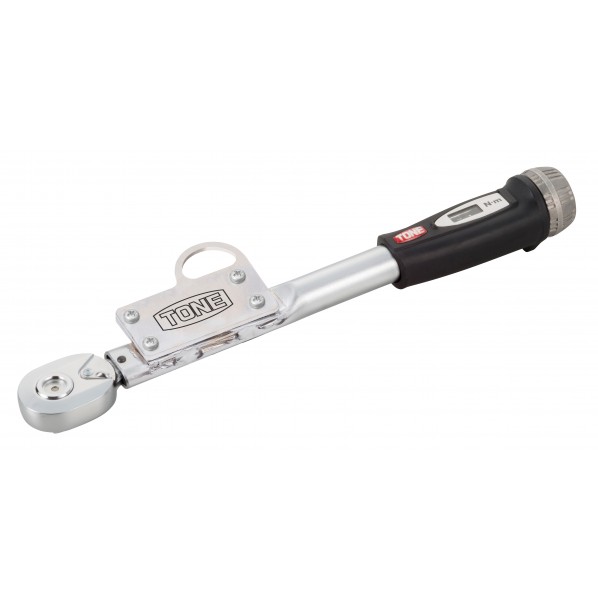 トネ プレセット形トルクレンチ(ダイレクトセット･本体ソケット落下防止タイプ) 387mm T3MN100SWH 1個｜DIY FACTORY ONLINE SHOP