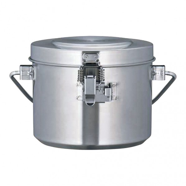 サーモス 18-8高性能保温食缶シャトルドラム内フタ付 ASYH702 1個
