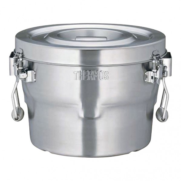 サーモス 18-8高性能保温食缶シャトルドラム内フタ付 ASYH901 1個|DIY FACTORY ONLINE SHOP