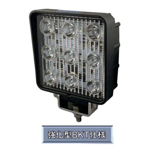 LSL-1407B LED作業灯（角）強化型BKT 10V-80V 共通 27W 9893247 1個
