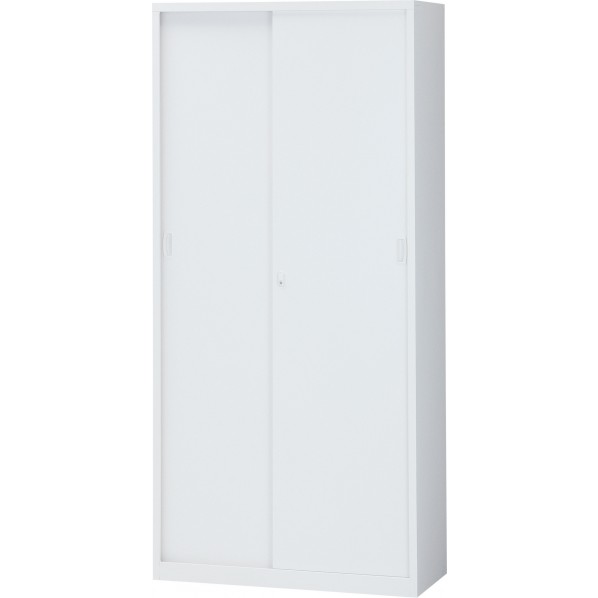ノーブランド スチール引戸書庫(H1860mm) ホワイト ALZ-S36 1台｜DIY FACTORY ONLINE SHOP