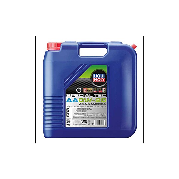 LIQUI MOLY（リキモリ） 特別テックAA 0W20 20L 8071 1個
