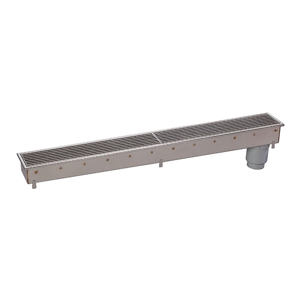 ※法人専用品※ 排水ユニット SUSグレーチング 深型(逆目タイプ) 1800MM HSFT-15L1800 1点｜DIY FACTORY ONLINE SHOP