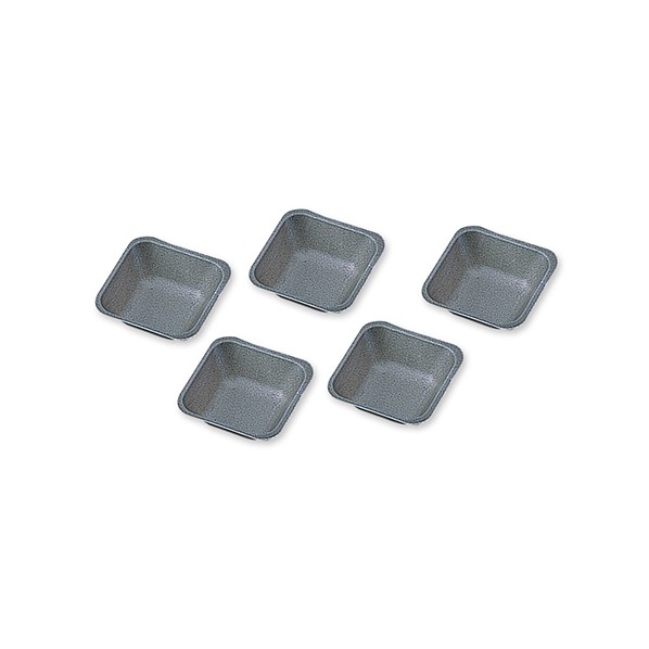 アズワン 導電性平衡にするディッシュ(黒)BDC-1 44×44×15粍 3-1569-01 1 分銅-計測工具