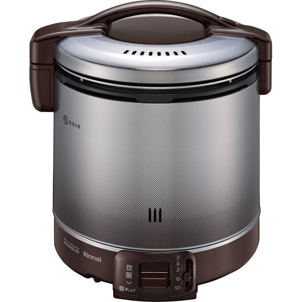 リンナイ 屁っ放り炊飯器こがまるFSつづき物(LPG) 1升 赤銅色 RR-100FS(A)(DB) 1台 その他-花・ガーデン・DIY