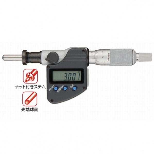 防水デジマチックマイクロメータヘッド＋インプットツール（RS-232C）＋フットスイッチセット 350-284-30（タイプ 9） 1セット