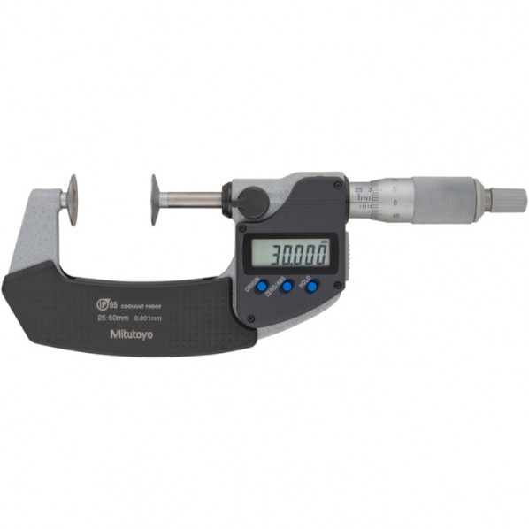 デジマチック歯厚マイクロ+インプットツール(USB)+フットスイッチセット 323-251-30(タイプ 5) 1セット|DIY FACTORY ONLINE SHOP