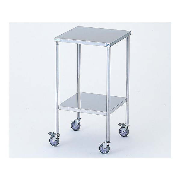 アズワン スクエアワゴン 引出し無し 435&times;435&times;800mm 8-8654-02｜DIY FACTORY ONLINE SHOP