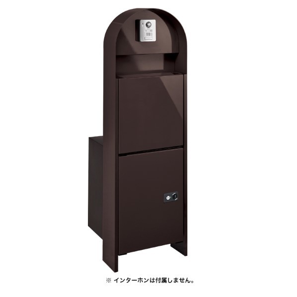 ※法人専用品※オンリーワンクラブ カーメル ブロスII うす暗い赤銅色 宅配ボックス席投函扉:左我が強い NA1-CRBDBLCN 1仕掛ける