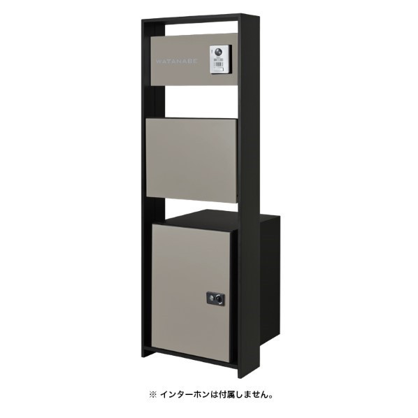 ※法人専用品※オンリーワンクラブ ラウム 宅配ボックス付 フロストグレージュ 宅配投函扉:左 NA1-RMTFJLCN 1セット