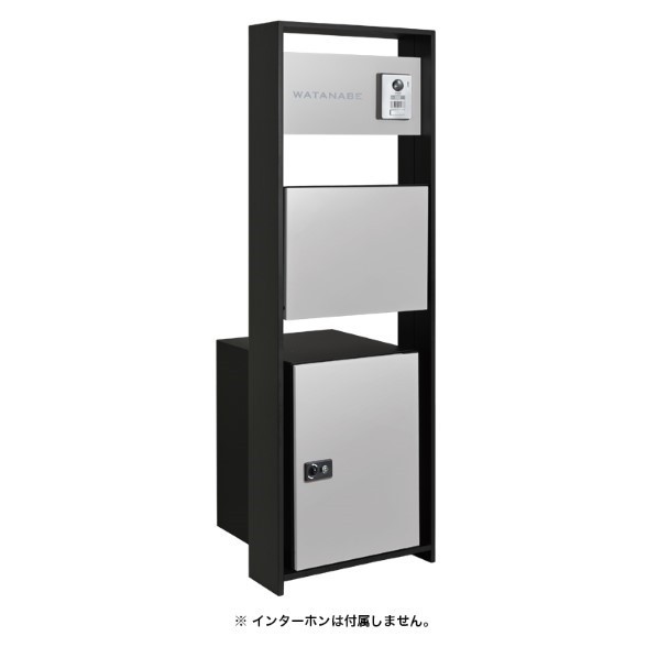 ※法人専用品※オンリーワンクラブ ラウム 宅配ボックス席付 フロストシルバー 宅配投函扉:右 NA1-RMTFSRCN 1仕掛ける