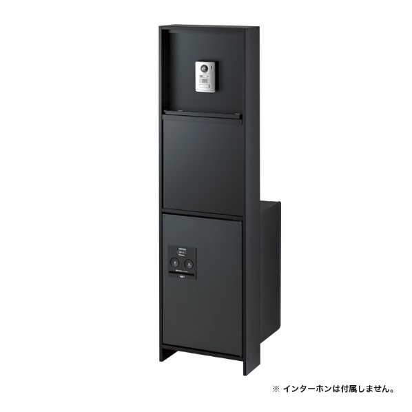 ※法人専用品※オンリーワンクラブ スタッフII 宅配ボックス付き アルマイトKC 右勝手 NA1-STU2KCAR 1個
