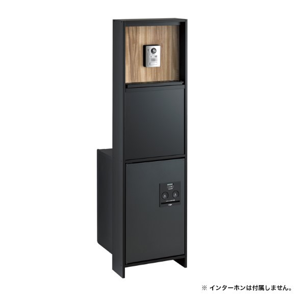 ※法人専用品※オンリーワンクラブ スタッフII 宅配ボックス付き クスノキ 左勝手 NA1-STU2KSAL 1個