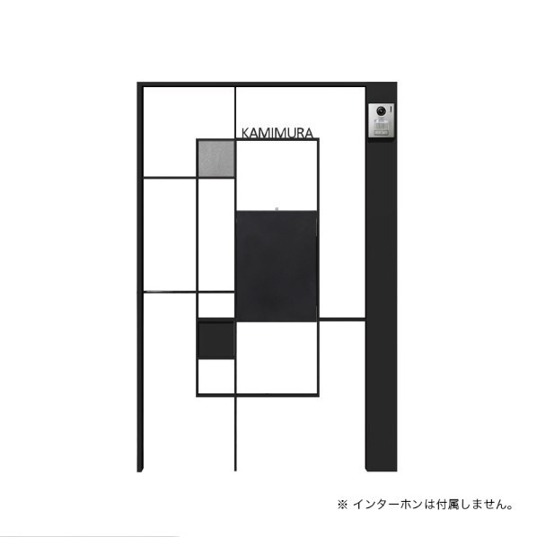 ※法人専用品※オンリーワンクラブ シンプルフレーム 門塀ユニットA 右 パネル ダメージ NA1-FFARBMDANO 1個