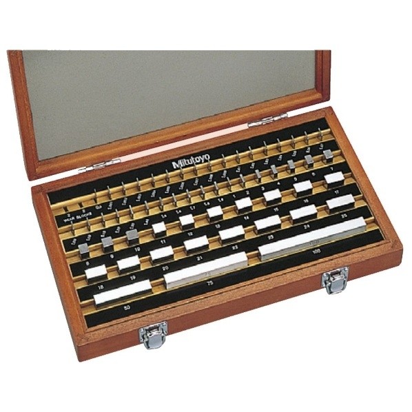 ミツトヨ ゲージブロックセツト 鋼製 516-955 BM1-56-1 1｜DIY FACTORY ONLINE SHOP