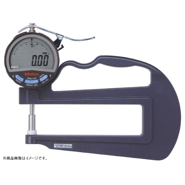 ミツトヨ デジマチックシツクネスゲージ(547-321A) 547-321A 1個｜DIY FACTORY ONLINE SHOP