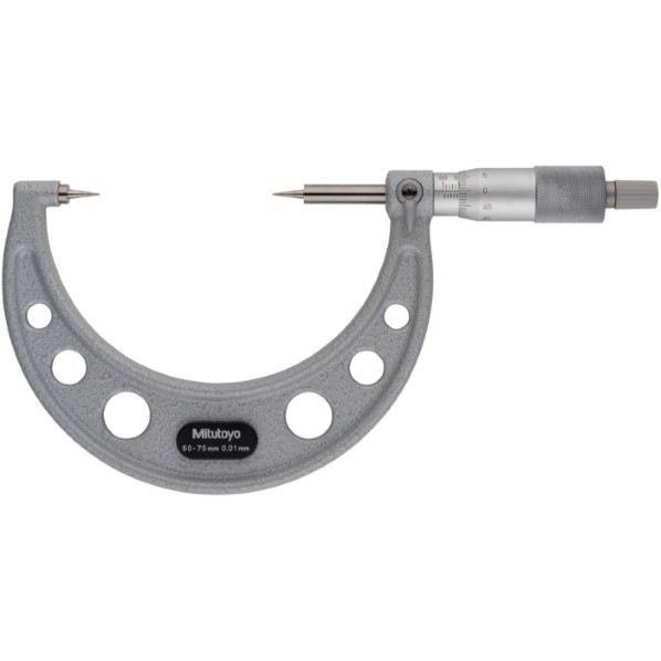 ミツトヨ ポイントマイクロメータ CPM15−75W 1個|DIY FACTORY ONLINE SHOP