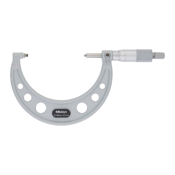 ミツトヨ ネジマイクロメータ TMS－100/M5 1個 花・ガーデン・DIY-DIY・工具