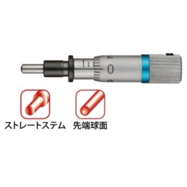 ミツトヨ マイクロメータヘッド MHT3－5FP 1個 花・ガーデン・DIY-マイクロメーター