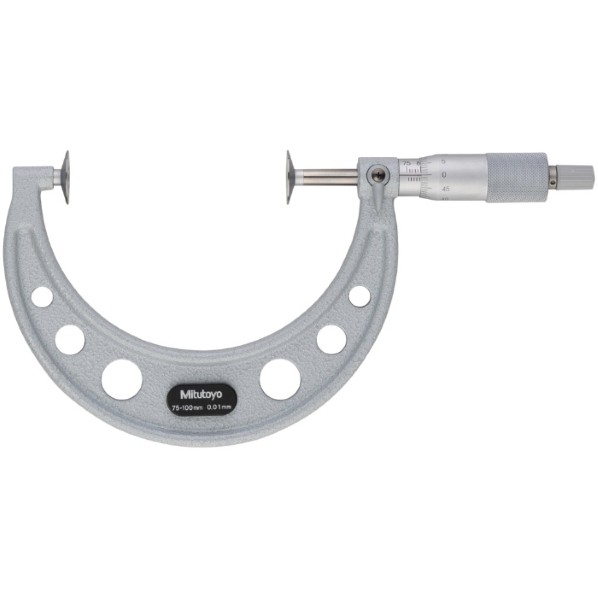 ミツトヨ 歯厚ミクロメーター(123-104) GMA-100 1 マイクロメーター-計測工具-花・ガーデン・DIY