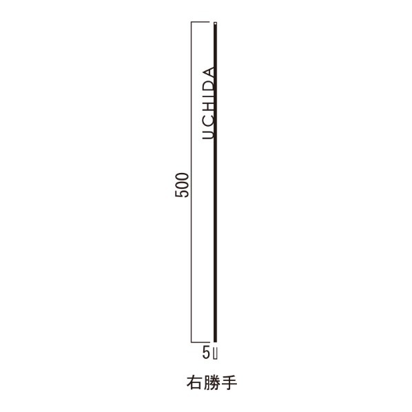 オンリー一野球クラブ 軽銀役立つこと門ばしら エクレール オプション 切り文字記号看板ロング 右自由勝手 GM1-AEP-H 1個