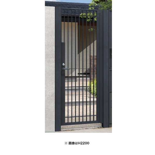 ※法人専用品※オンリーワンクラブ 伝達ルート門扉 縦透かし彫り手合い 片開キ H2200 NA1-GLITK22 1仕掛ける 花・ガーデン・DIY-その他-木材・建築資材・設備