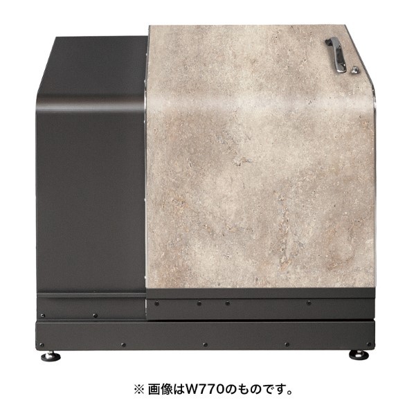 ※法人専用品※オンリーワンクラブ ダスポンミセル 鍵を掛ける取り消す付黒ZAM 大理石ベージュW770 NN1-DM-B7MU-U 1台
