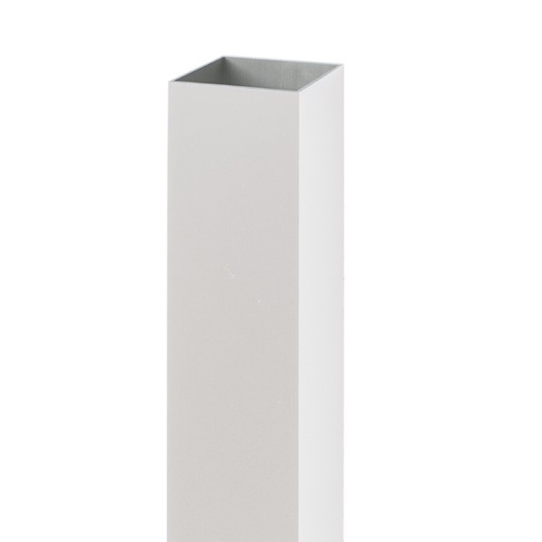オンリーワンクラブ Woody Eco Fence2 アルミ柱70角 L\u003d2100 ホワイト TU2-1-PH7021W 1本
