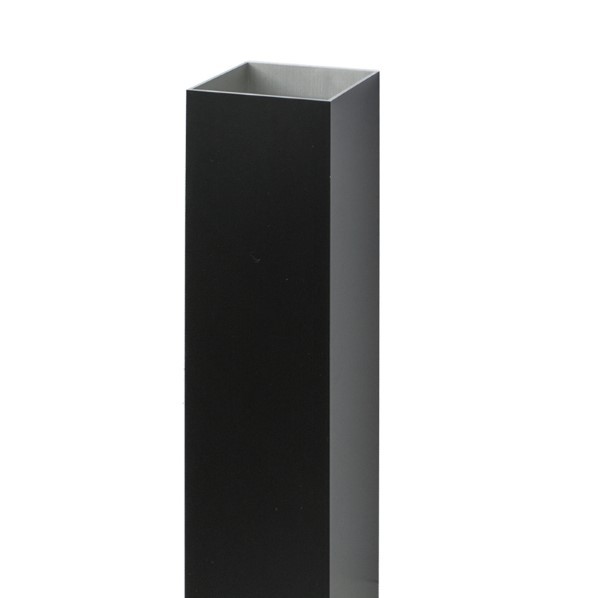 オンリーワンクラブ Woody Eco Fence2 アルミ柱70角 L\u003d2500 マットブラック TU2-1-PH7025B 1本