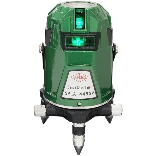 SUNPEACE 緑であることレーザ墨出器 SPLA-445GP 1台