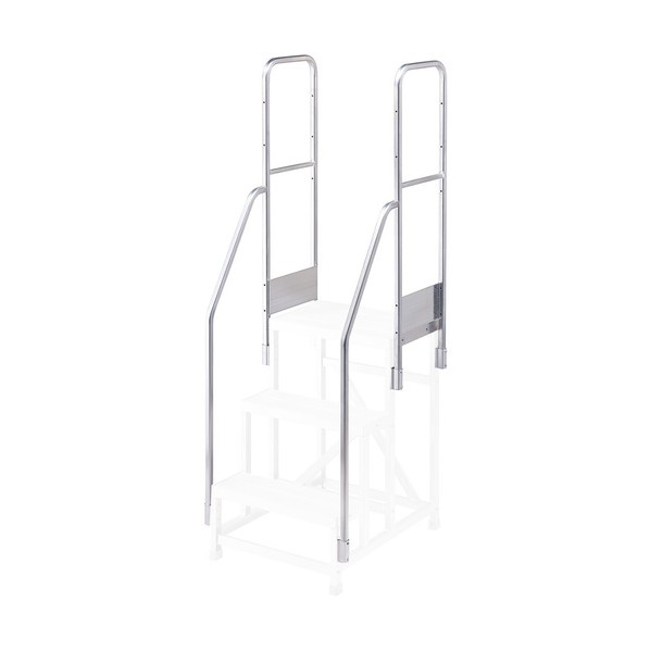 ※法人専用品※長谷川工業 ライトステップ用両側手摺 DB2.0-T3W110 1点|DIY FACTORY ONLINE SHOP