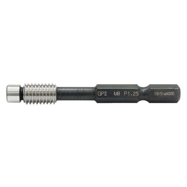 新潟精機 六角軸ビット付ねじゲージ M8xP1．25 M8xP1.25 GP2H-08125 1個