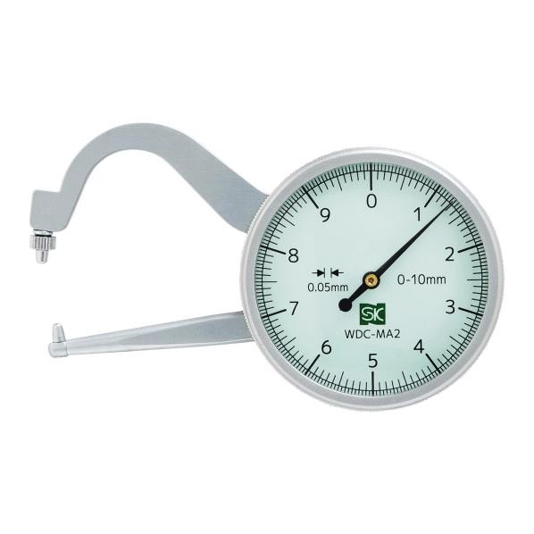 新潟精機 ダイヤルキャリパゲージ 0-10mm A2型WDC-MA2 1個|DIY FACTORY ONLINE SHOP
