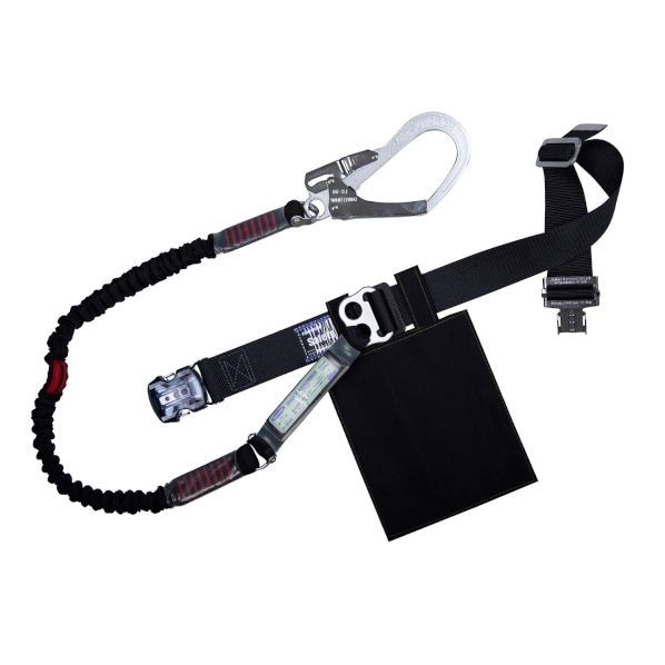 藤井電工 胴ベルト型安全帯 ノビロン 300 x 150 x 100 mm 黒  TB-NV-OT599-BLK-BK-L-BP 1本
