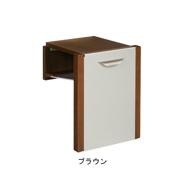 ACE(杉田エース) 玄関用収納チェアー ブラウン 455-833 1点