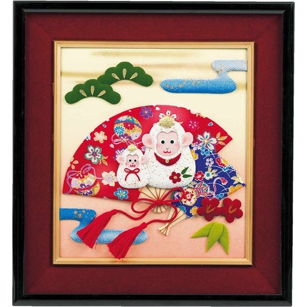 押し絵、タペストリー、「干支の花嫁」 押絵 干支 午 2026 三連タペストリー - メルカリ