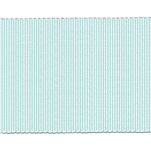 SHINDO レーヨンペタシャムリボン グログランテープ 長さ15000×幅50×高さ1mm ミントグリーン SIC100-50-338 1巻