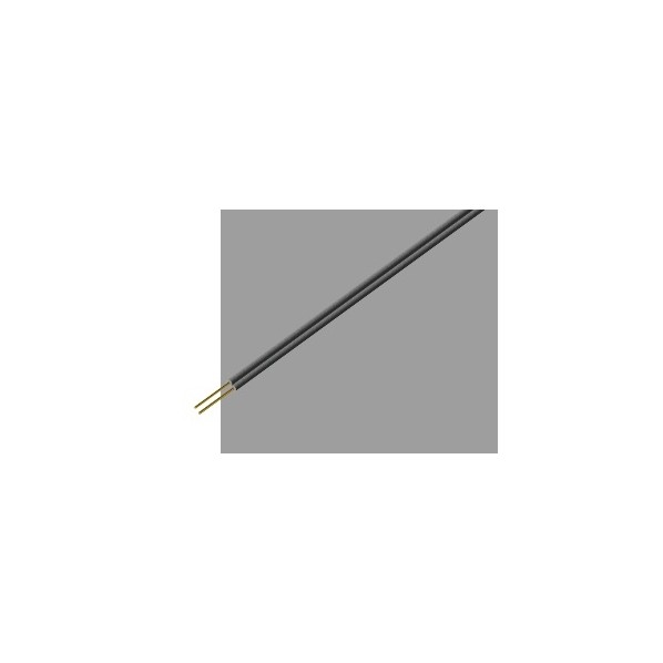 ビニル平形コード(VFF) VFF 2C×1.25SQ 灰 100m