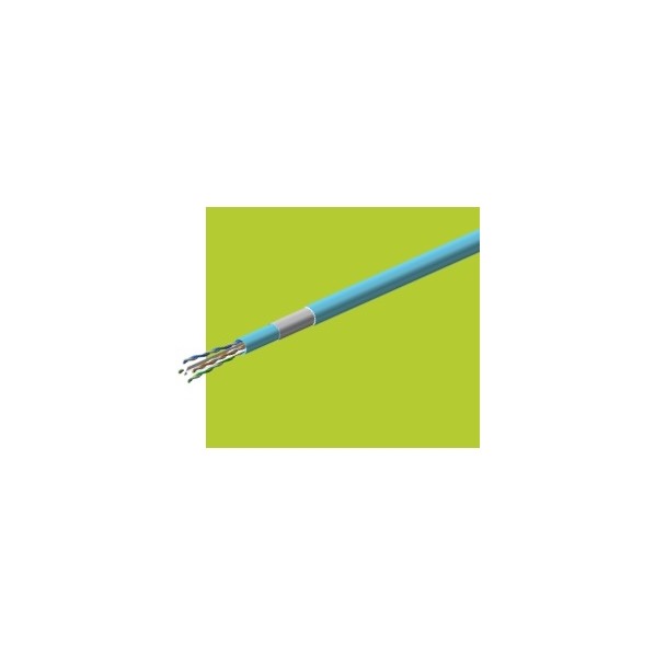 関西通信電線 カテゴリ6A LANケーブル ( UTP-C6A-(S) ) ( Cat6A U/UTP ) パステルブルー UTP-C6A-S-24AWGx4P 200m