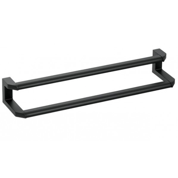 ダブルタオルレールP450 マットブラック SE-392-003 1点|DIY FACTORY ONLINE SHOP