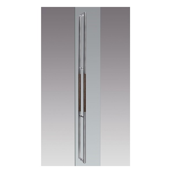 ドアプルハンドル 鏡面＋ J-wood スコッチ DA-142-PJ2-2000 1個