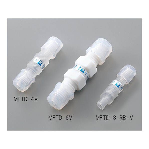 アズワン ミニチェックバルブ(フッ素樹脂製)　MFTD－3－RB－P 2-9977-07 10,795円