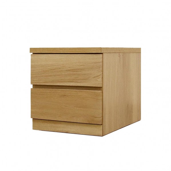 フィット 幅40 2段 チェスト 奥行55cm 家具 収納 オーク 6300074169 1台｜DIY FACTORY ONLINE SHOP