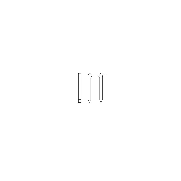 HiKOKI(ハイコーキ) B0850F2 A0 フロア用タッカN5008MM用･高圧フロア用タッカN5008HM用ステープル 内幅8.3×長さ50mm 無地 12000本
